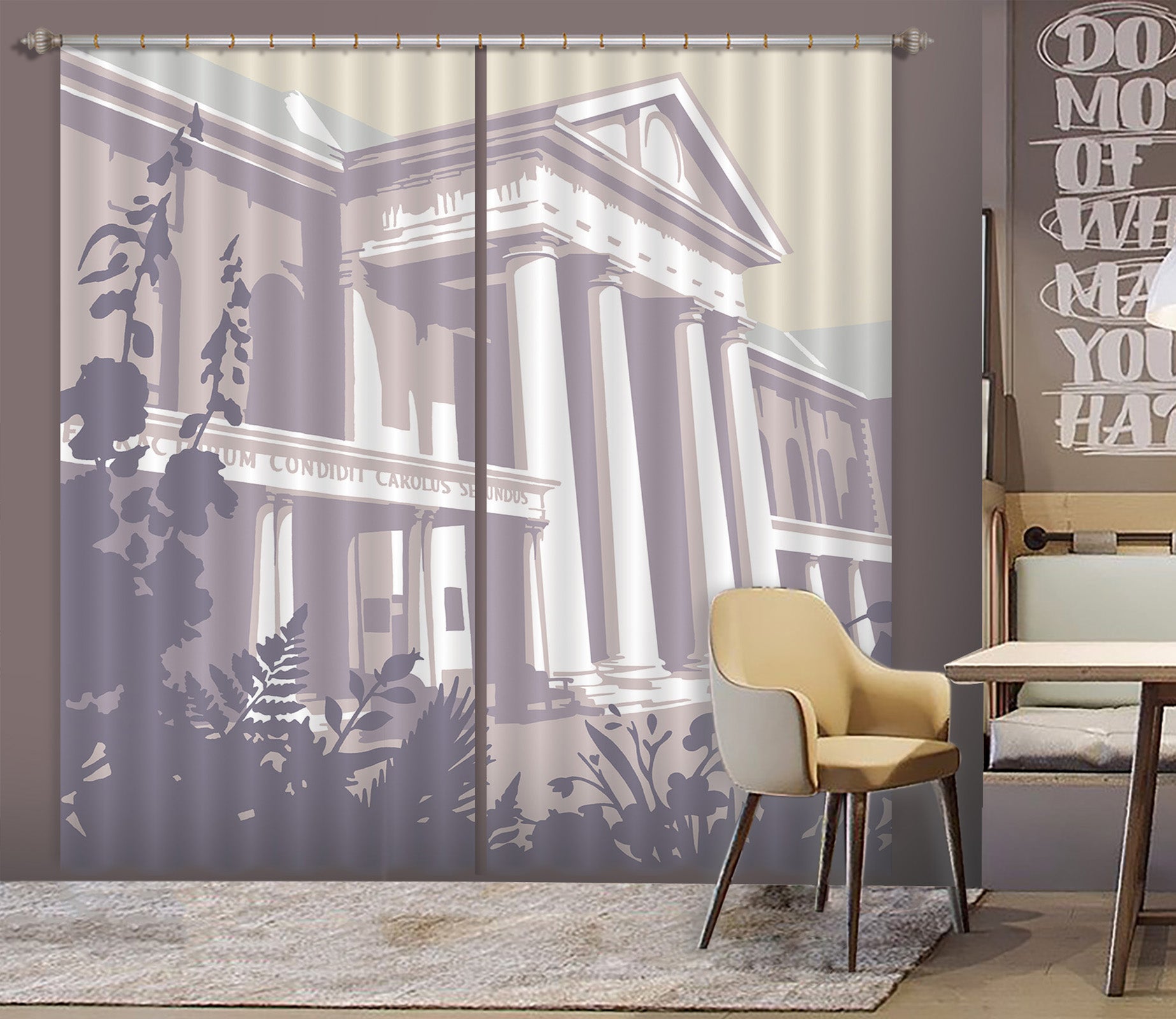 3D Chelsea Flower Show 108 Steve Read Curtain Curtains Drapes