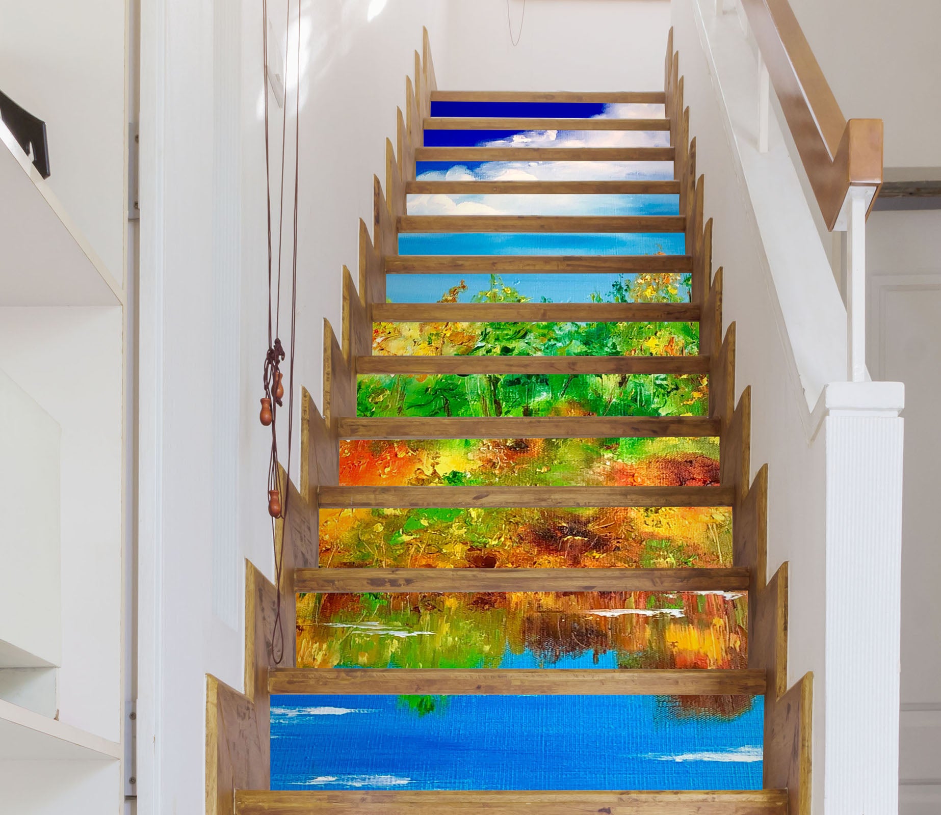 3D Scenic Lake 2016 Skromova Marina Stair Risers