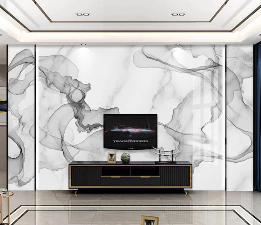 3D Light Ink Ribbon 744 Wall Murals