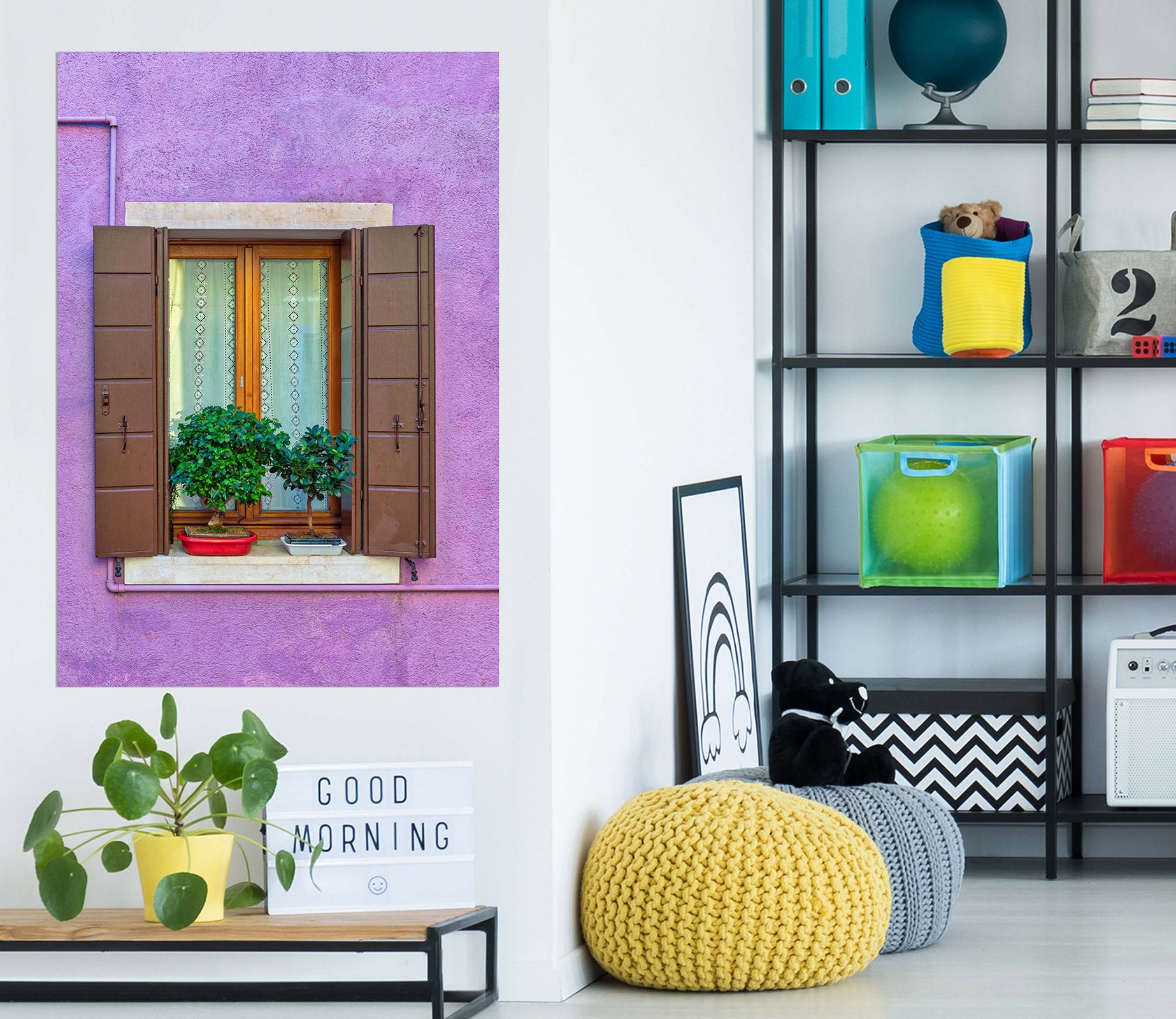 3D Green Plant 229 Marco Carmassi Wall Sticker