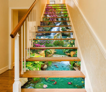 3D Picturesque Scenery 043 Stair Risers