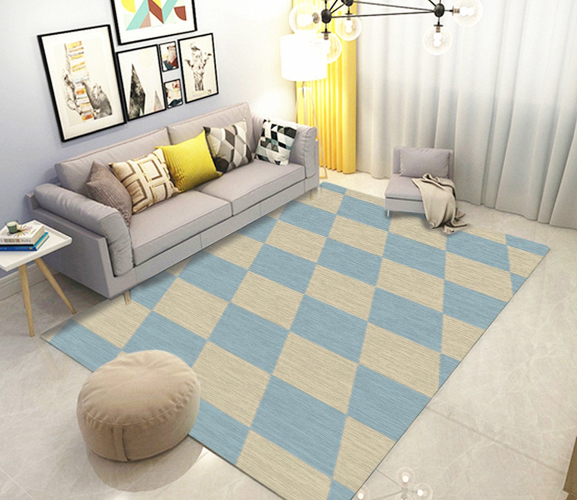 3D Color Pattern WG278 Non Slip Rug Mat Mat AJ Creativity Home 