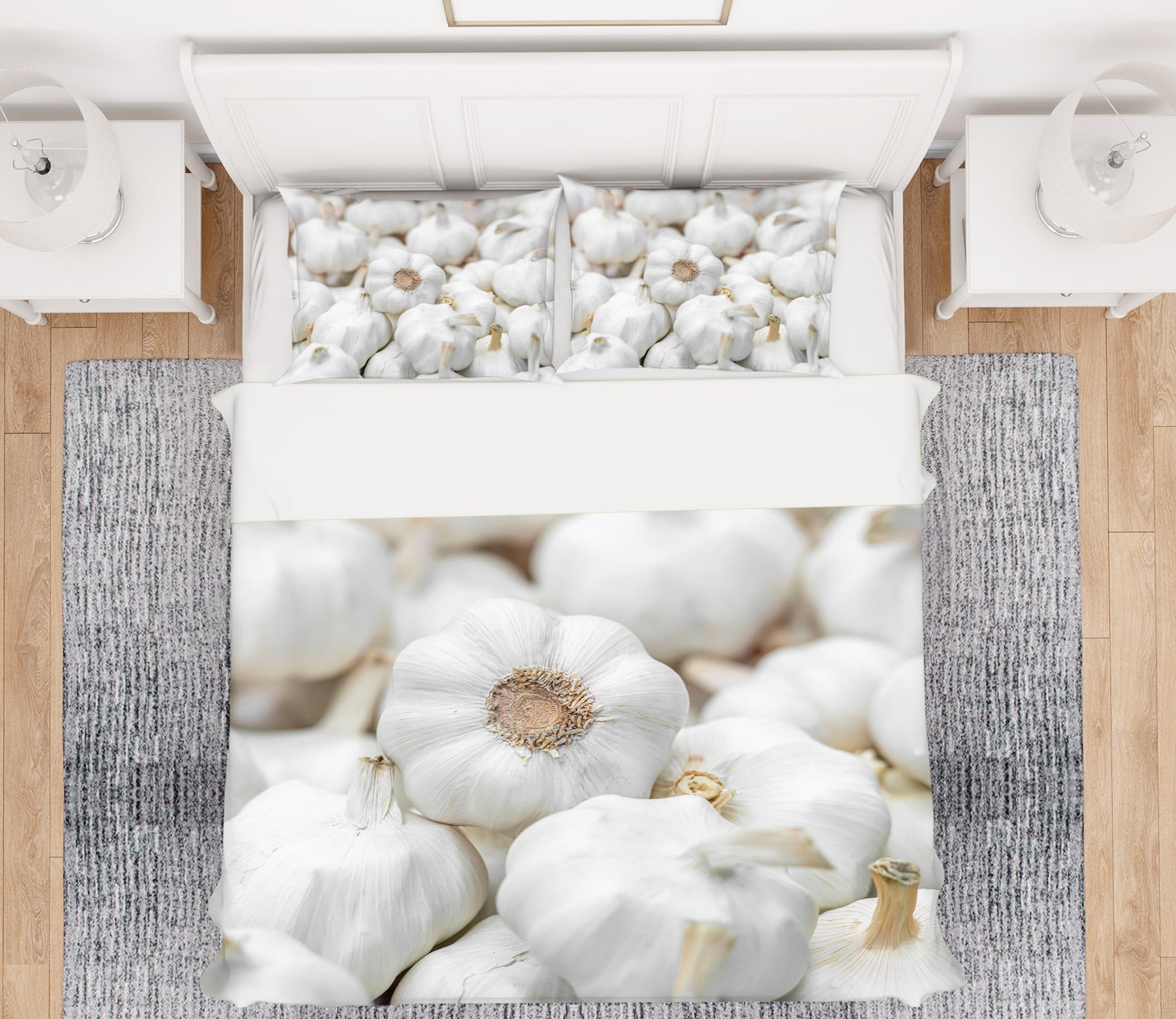 3D Kitchen Garlic 6949 Assaf Frank Bedding Bed Pillowcases Quilt Cover Duvet Cover