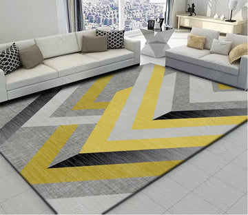 3D Color Stripe WG592 Non Slip Rug Mat Mat AJ Creativity Home 