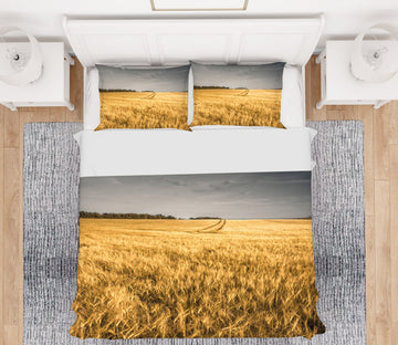 3D Wheat Field 8582 Assaf Frank Bedding Bed Pillowcases Quilt