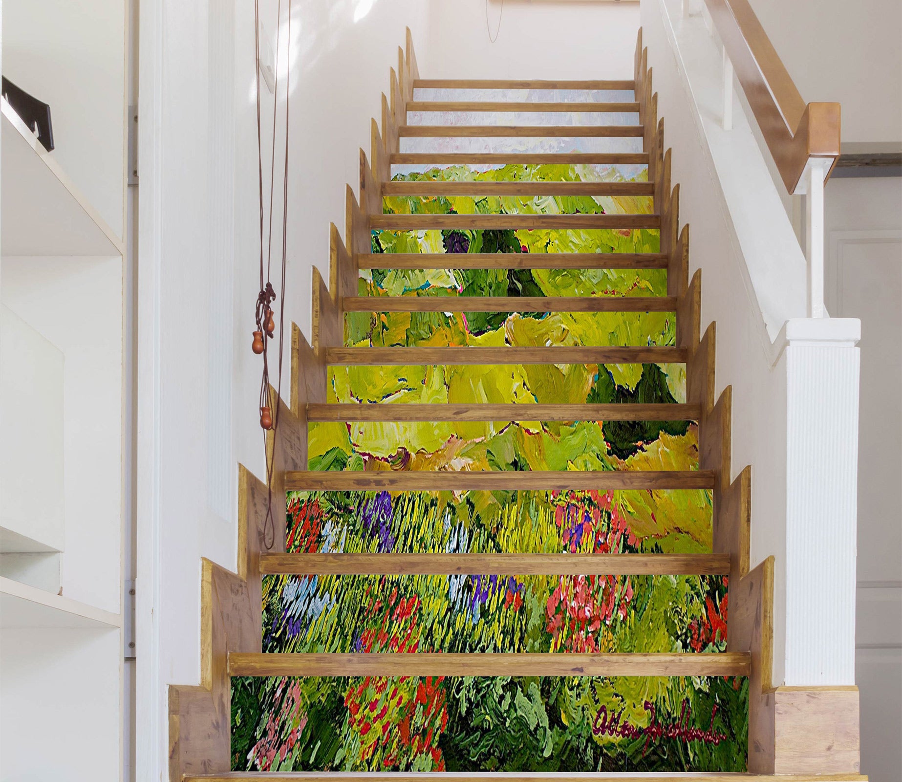 3D Green Hillside Grass 89221 Allan P. Friedlander Stair Risers