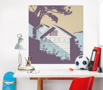 3D Canford Cliffs 020 Steve Read Wall Sticker