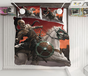 3D Knight 4089 Tom Wood Bedding Bed Pillowcases Quilt