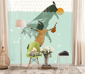 3D Water Dream 1419 Showdeer Wall Mural Wall Murals