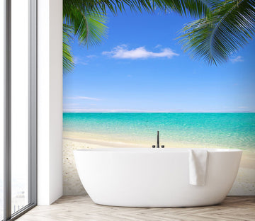 3D White Sand Beach 101 Wall Murals Wallpaper AJ Wallpaper 