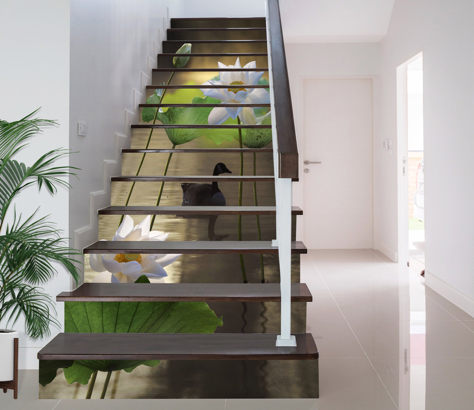 3D Duck In The Shade 535 Stair Risers