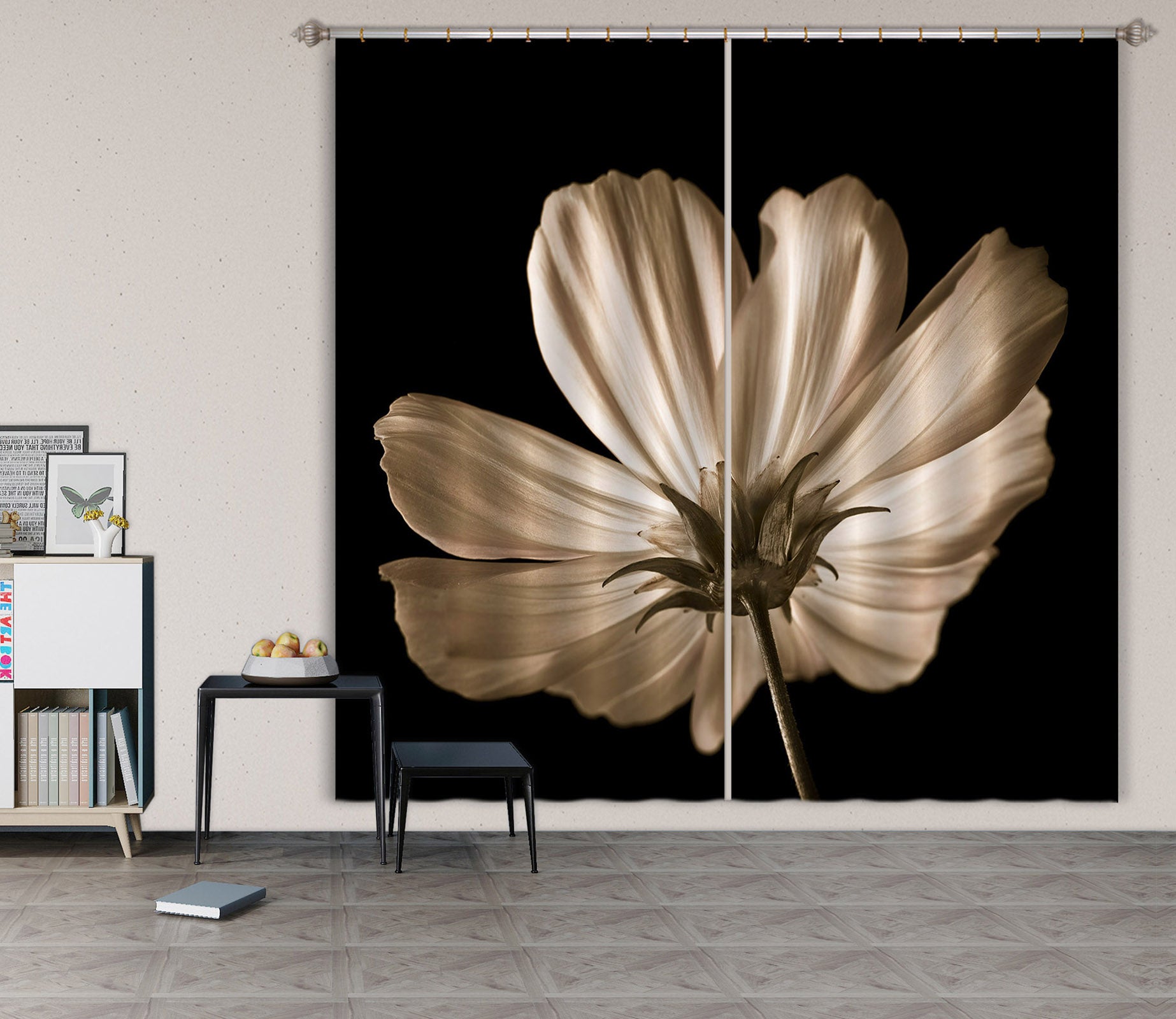 3D Artistic Petal 6305 Assaf Frank Curtain Curtains Drapes