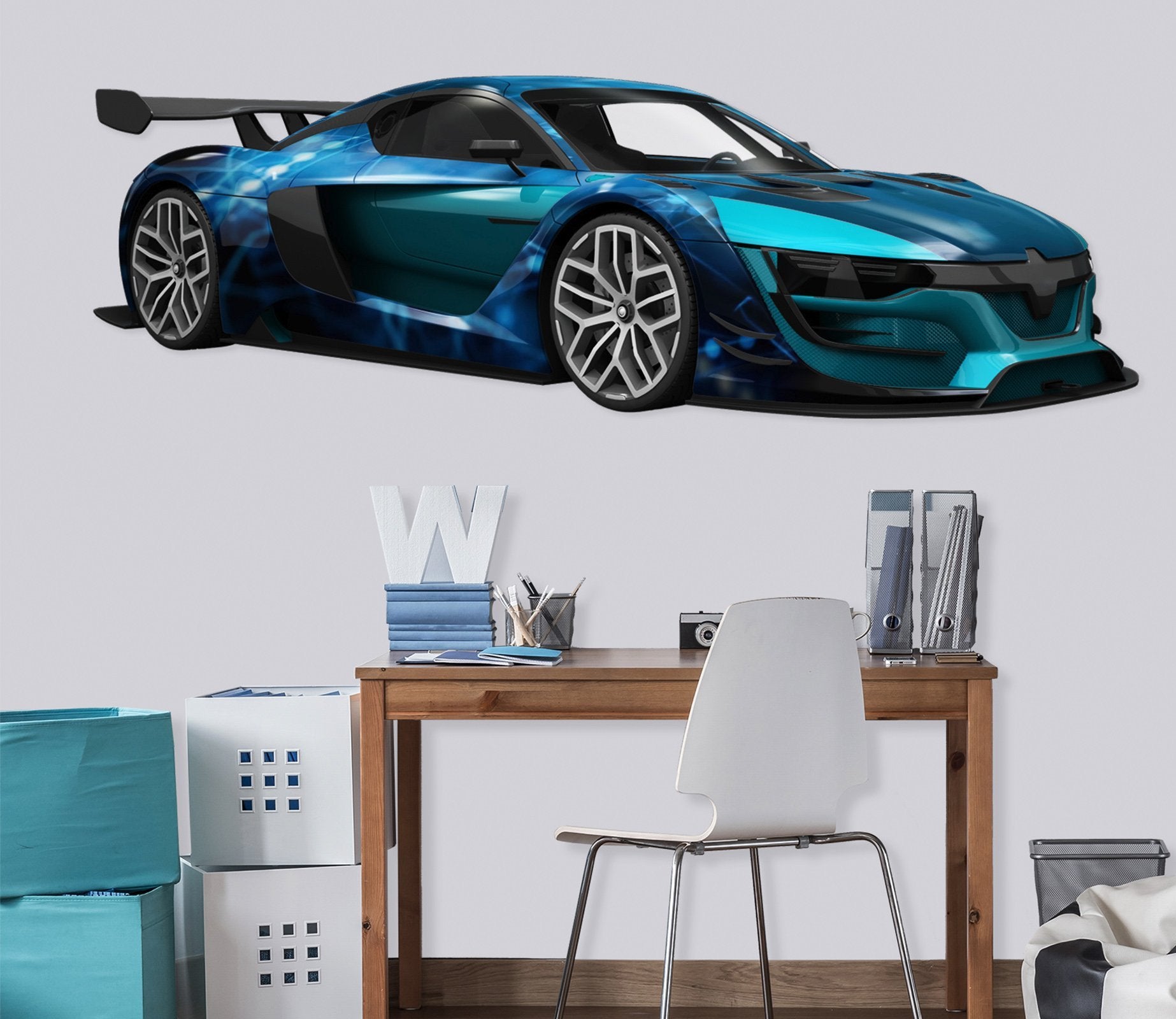 3D FP Sports Car 0173 Vehicles Wallpaper AJ Wallpaper 