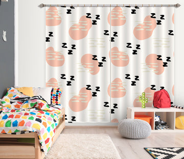 3D Pink Dot Pattern 111122 Kashmira Jayaprakash Curtain Curtains Drapes