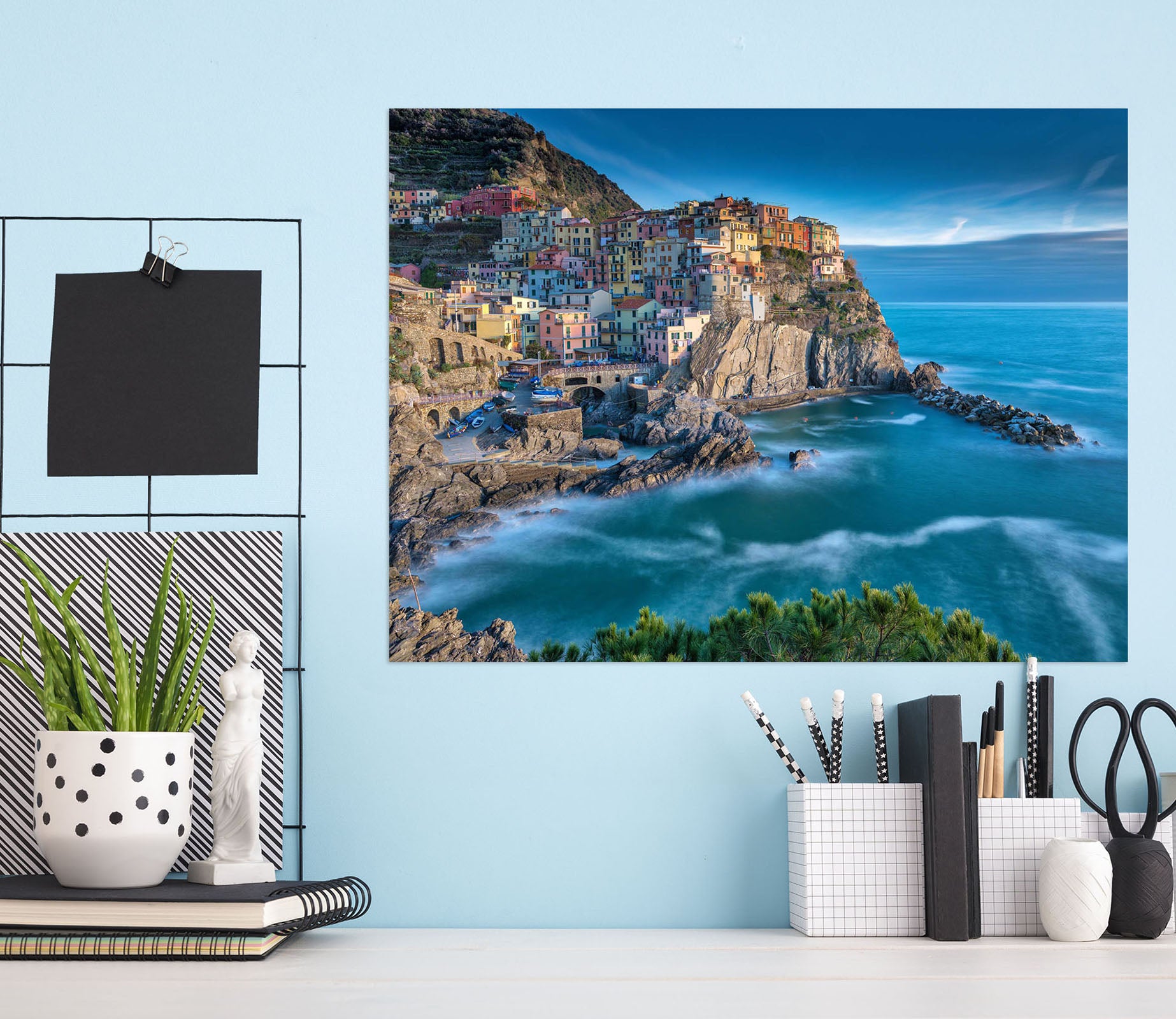 3D Sea City 165 Marco Carmassi Wall Sticker