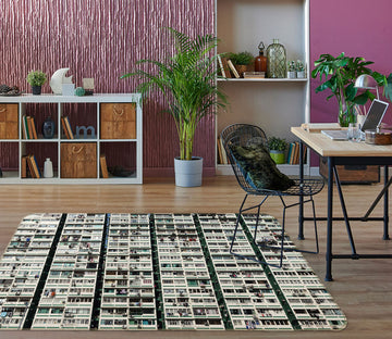 3D Residential 1103 Marco Carmassi Rug Non Slip Rug Mat
