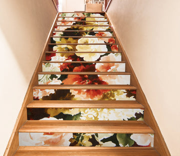 3D Rich Flower Clusters 425 Stair Risers
