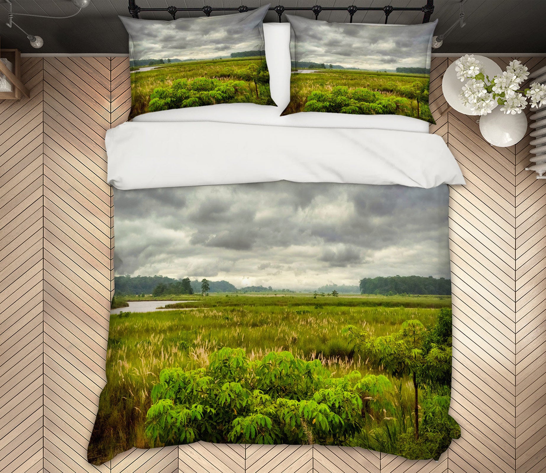 3D Grass 8542 Beth Sheridan Bedding Bed Pillowcases Quilt
