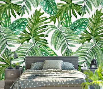 3D Leaf Pattern 57198 Wall Murals