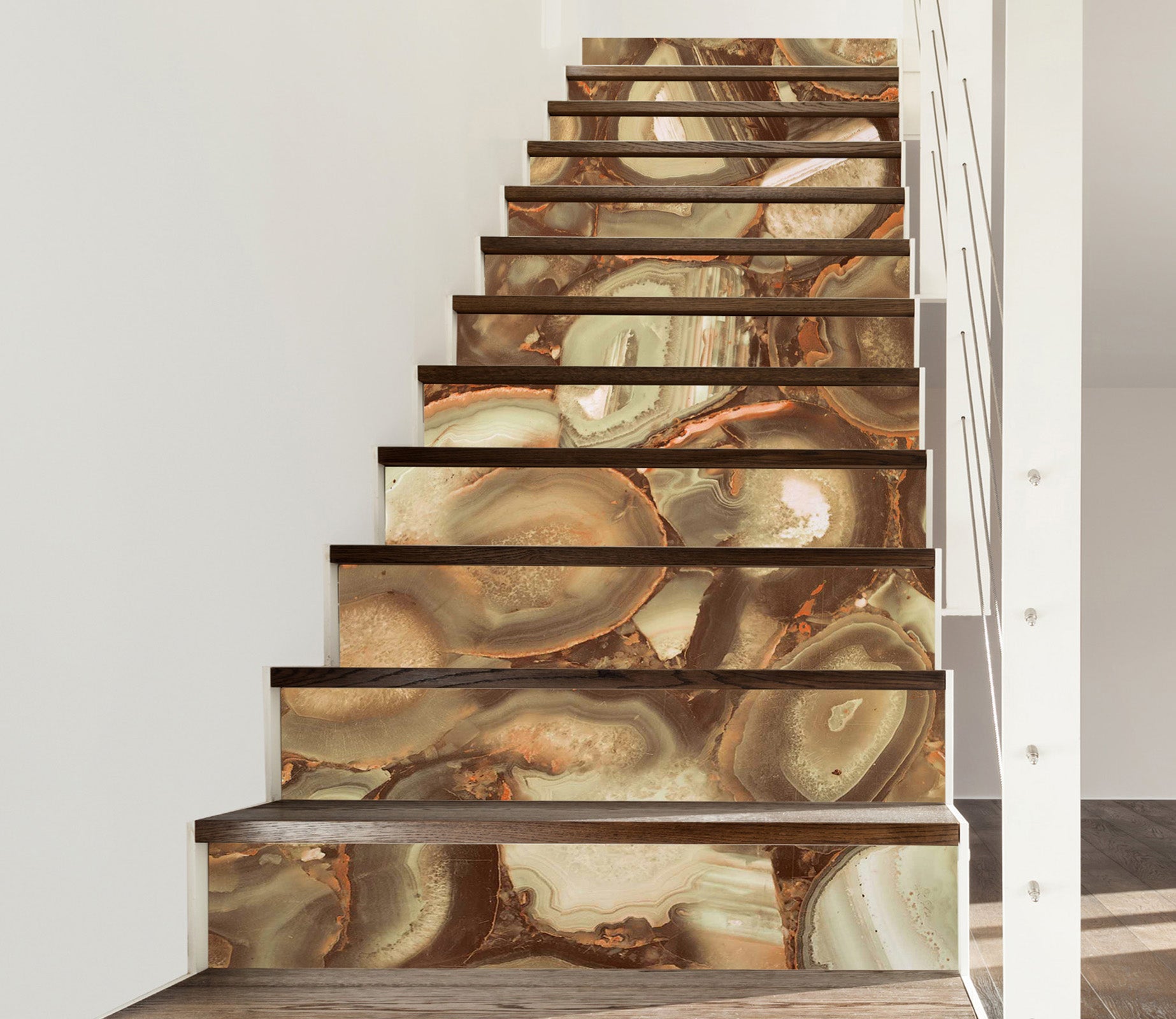 3D Wood Pile Texture 569 Stair Risers