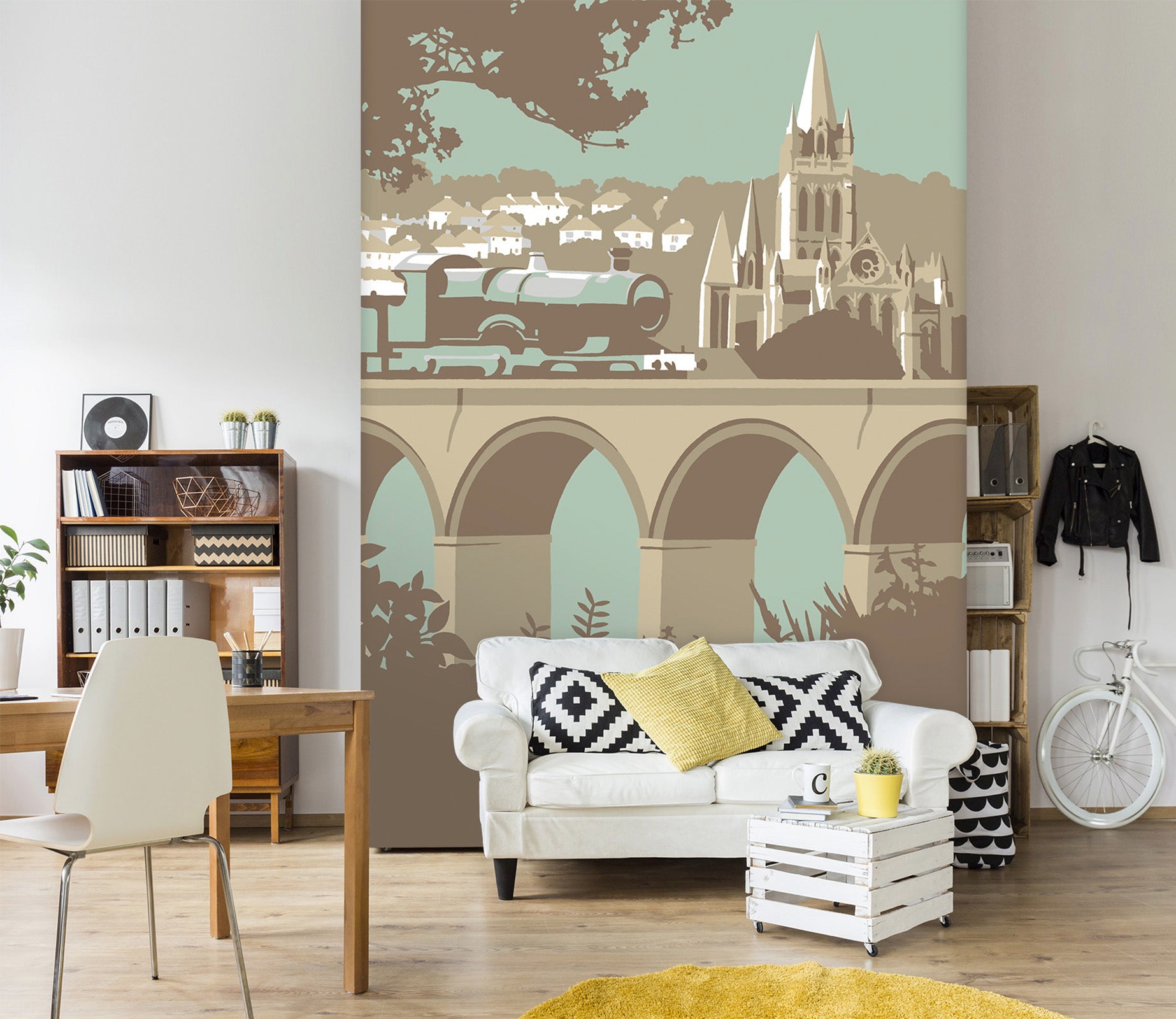 3D Truro 1074 Steve Read Wall Mural Wall Murals