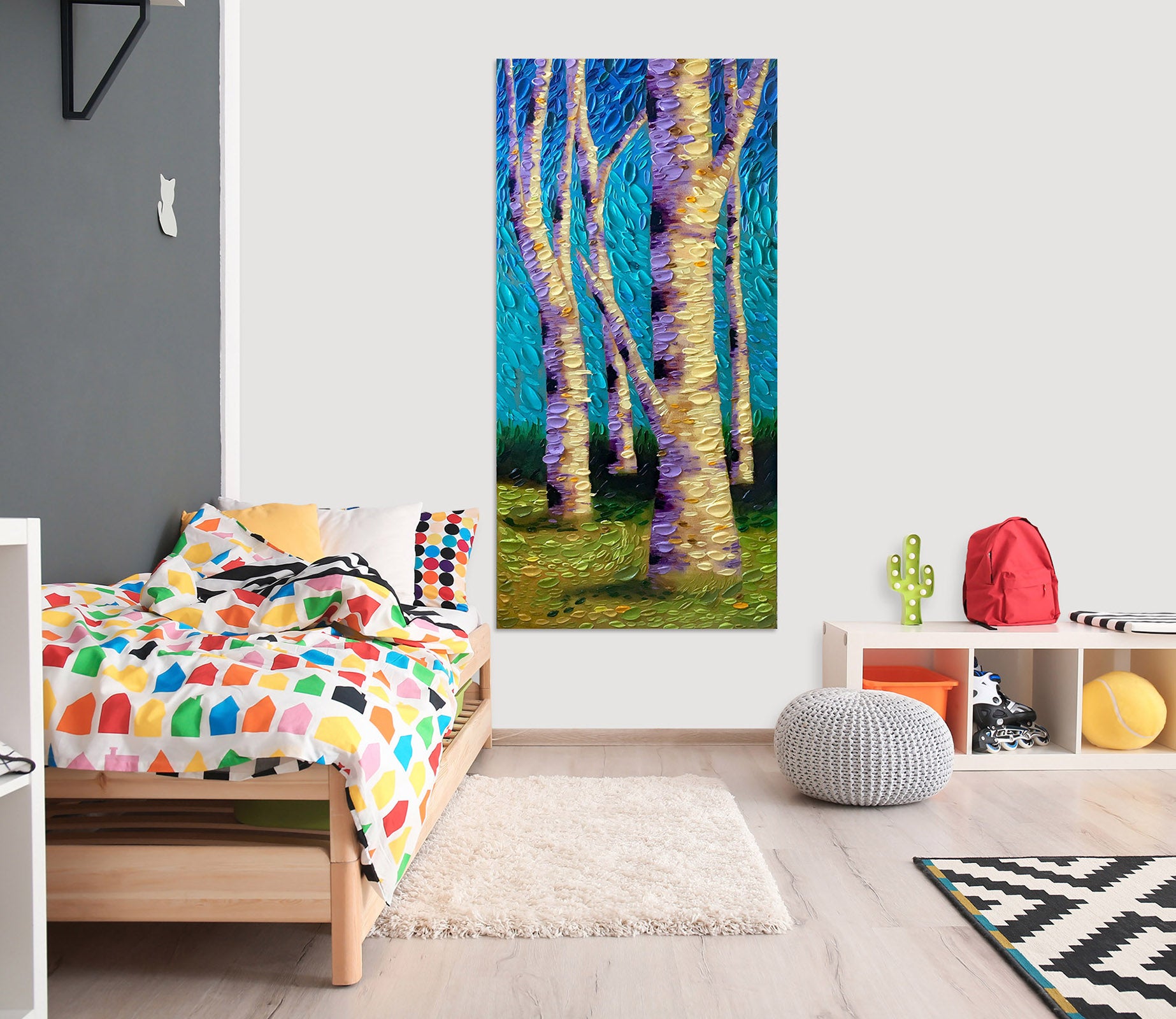 3D Garden Branches Mystery 002 Dena Tollefson Wall Sticker