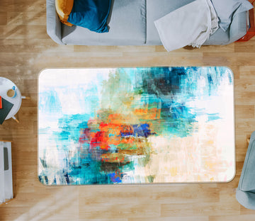 3D Abstract Art 105 Michael Tienhaara Rug Non Slip Rug Mat
