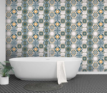 3D Mosaic Pattern 043 Marble Tile Texture Wallpaper AJ Wallpaper 2 