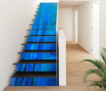 3D Blue 9470 Michael Tienhaara Stair Risers