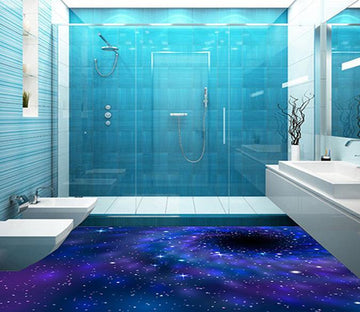 3D Blue Starry Sky WG247 Floor Mural Wallpaper AJ Wallpaper 2 