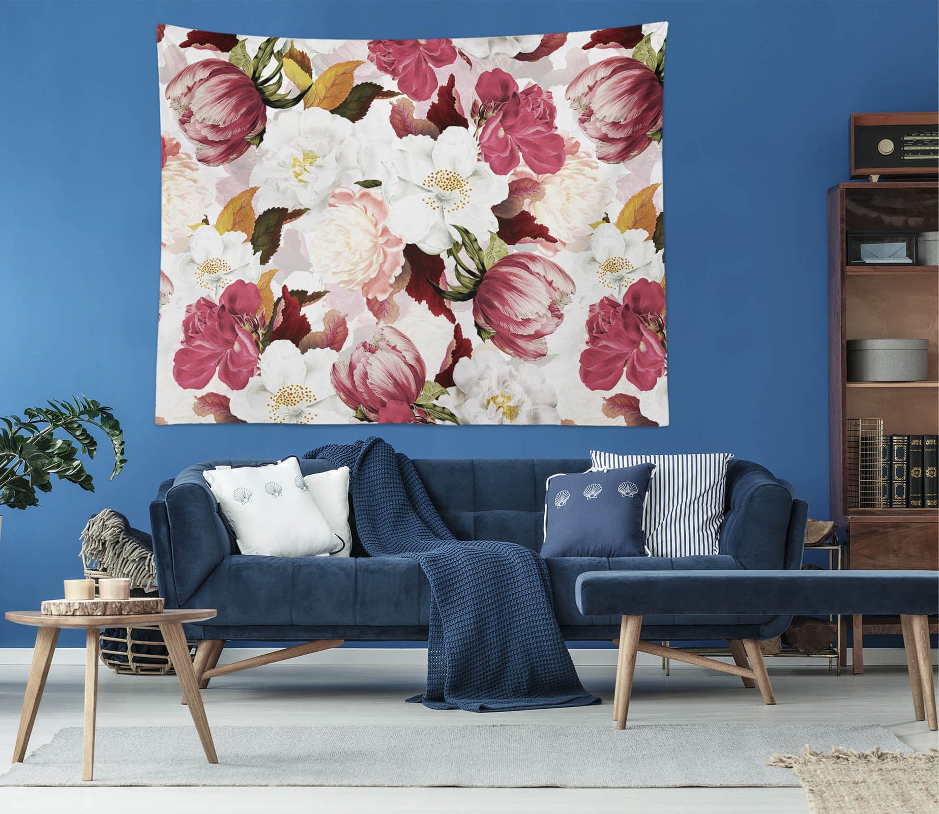 3D Simple Flower 5350 Uta Naumann Tapestry Hanging Cloth Hang