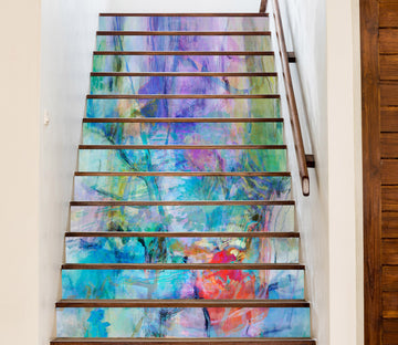 3D Watercolor Pigment 104200 Michael Tienhaara Stair Risers
