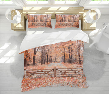 3D Autumn Woods 7134 Assaf Frank Bedding Bed Pillowcases Quilt Cover Duvet Cover
