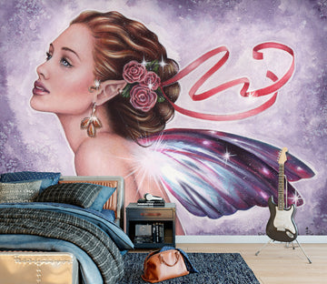 3D Woman Wings 8778 Brigid Ashwood Wall Mural Wall Murals