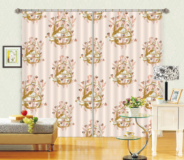 3D Flower Texture 037 Kashmira Jayaprakash Curtain Curtains Drapes