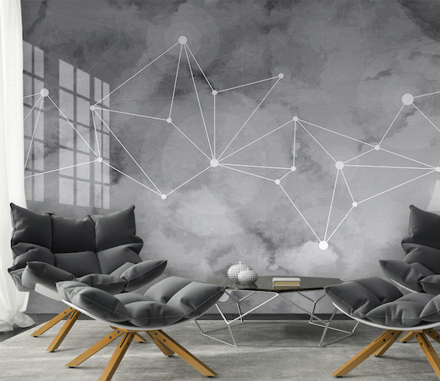 3D Triangle Tandem WG141 Wall Murals