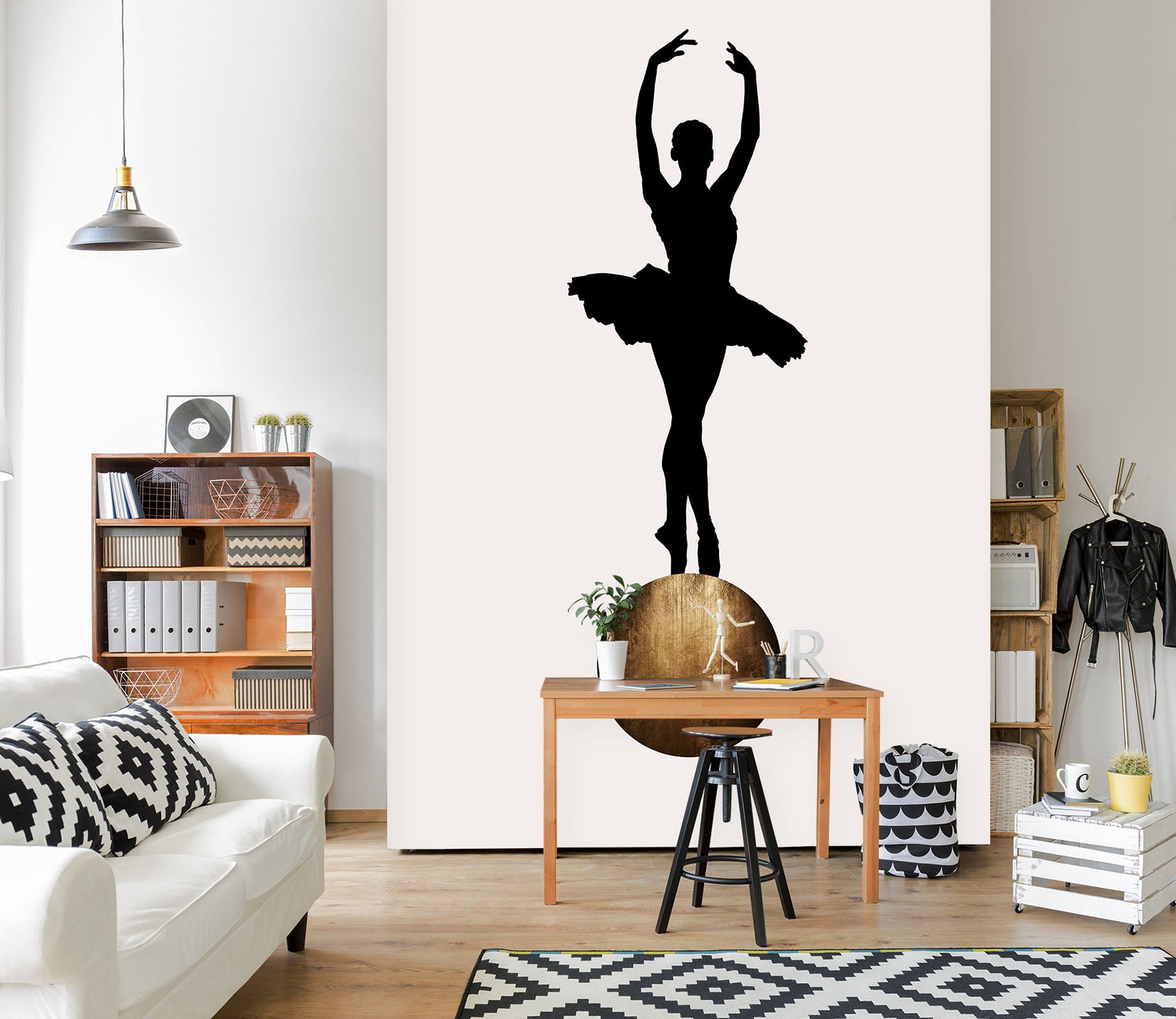 3D Dance Girl 1499 Boris Draschoff Wall Mural Wall Murals