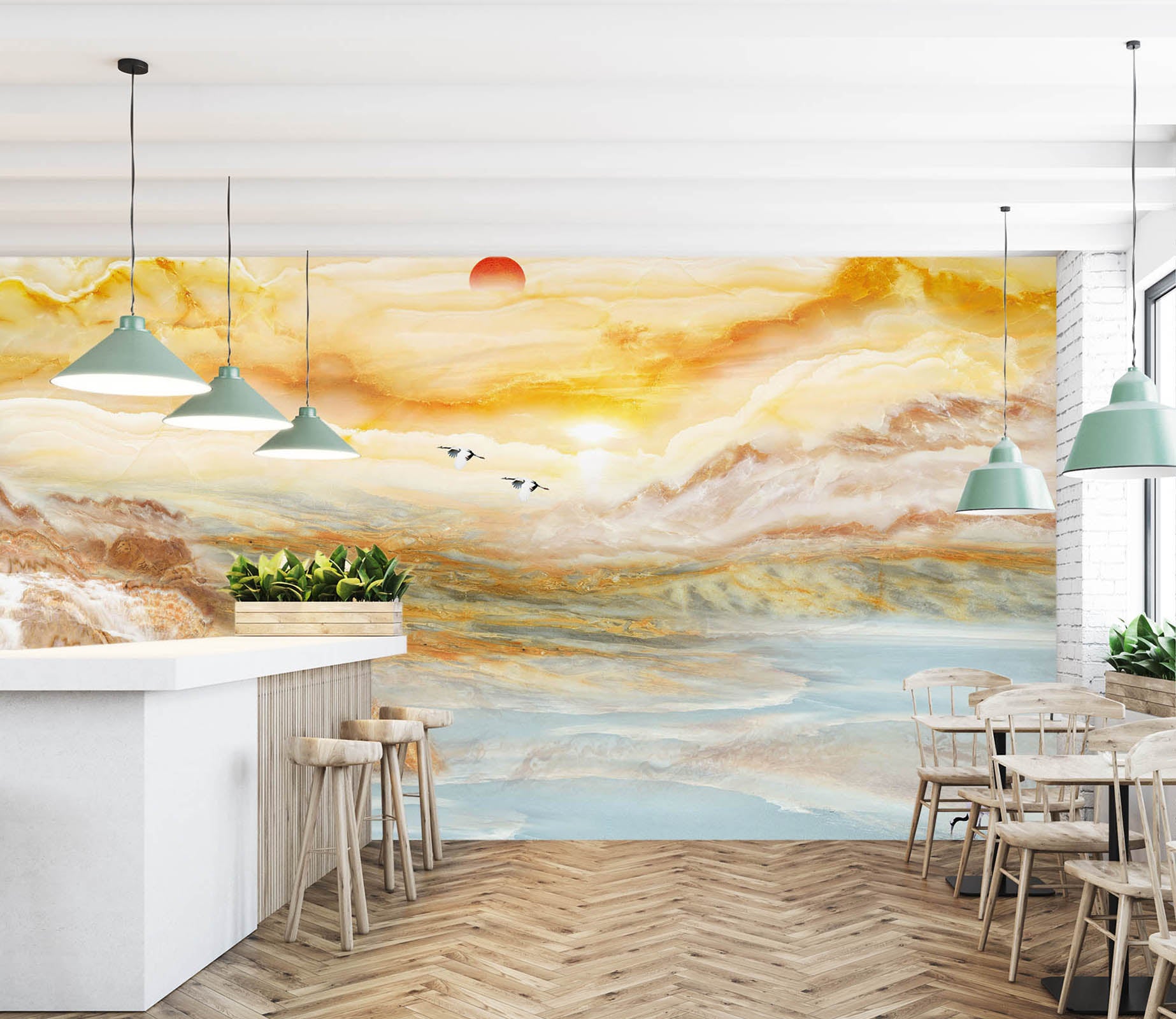 3D Valley River 1512 Wall Murals