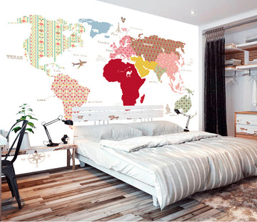 3D Color Map WG145 Wall Murals
