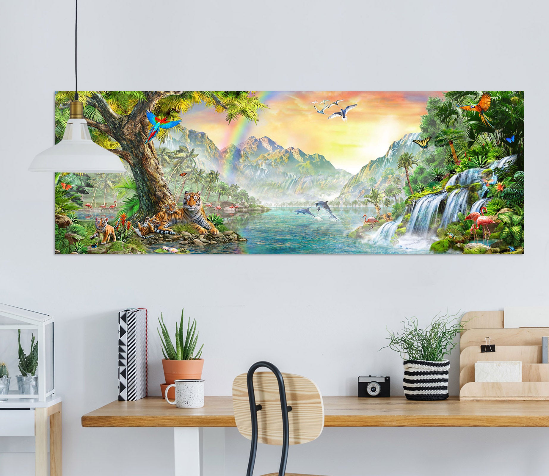 3D Beautiful Canyon 010 Adrian Chesterman Wall Sticker