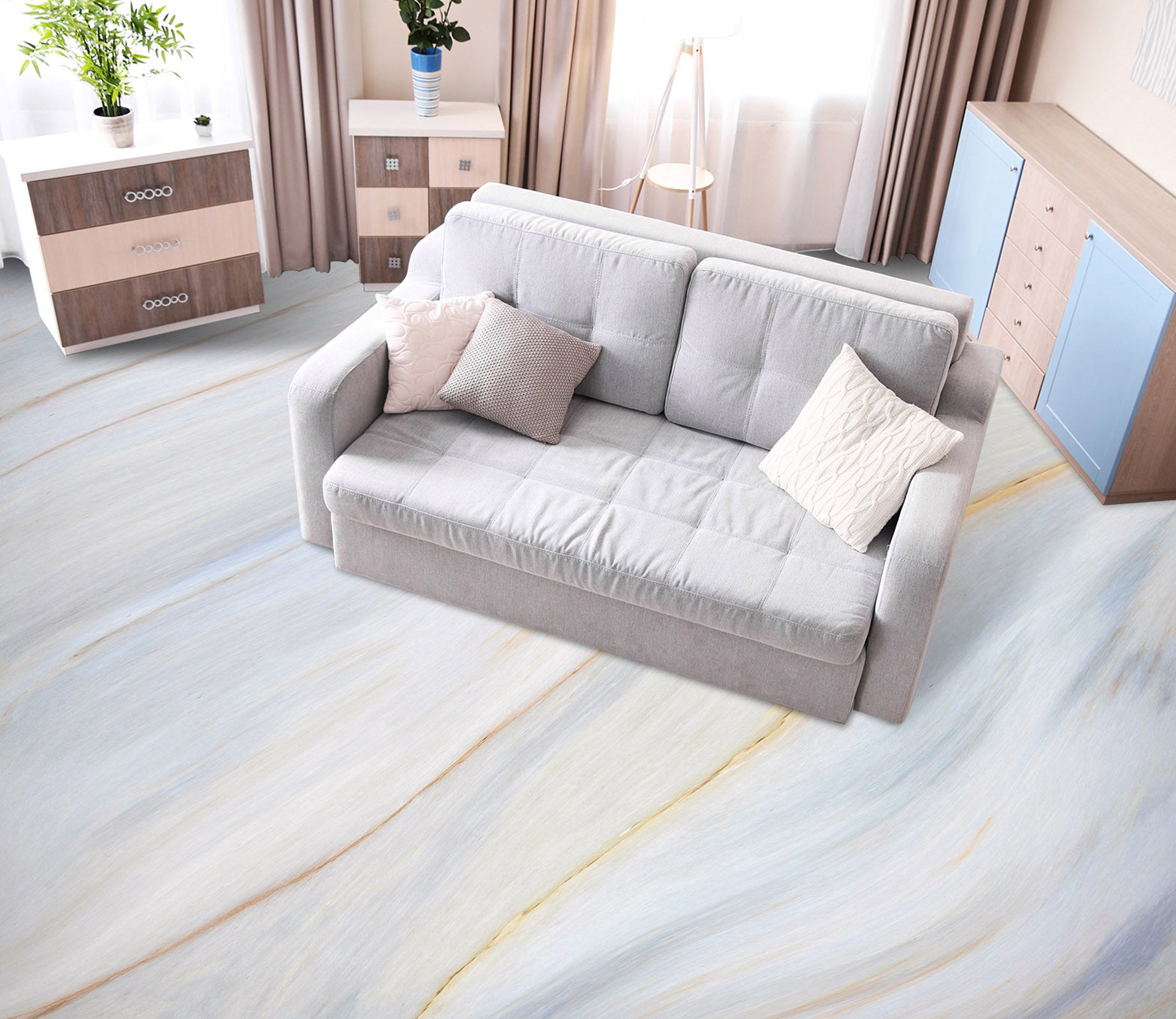 3D Gentle Elegance 577 Floor Mural  Wallpaper Murals Rug & Mat Print Epoxy waterproof bath floor