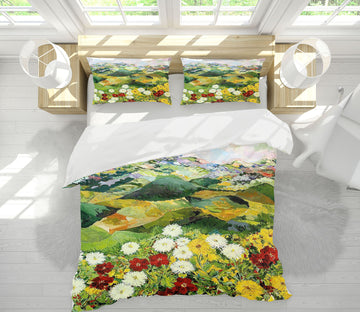 3D Flower Canyon 1022 Allan P. Friedlander Bedding Bed Pillowcases Quilt