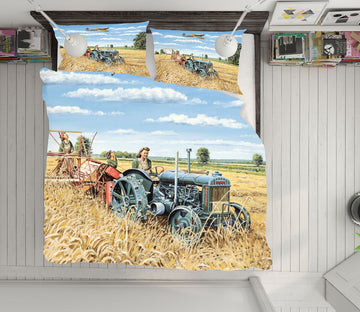 3D Harvesting Victory 2029 Trevor Mitchell bedding Bed Pillowcases Quilt
