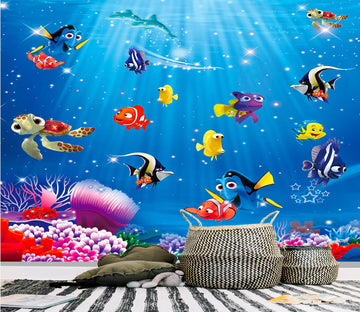 3D The Underwater World 106 Wall Murals