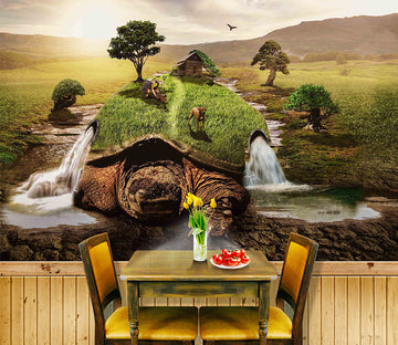 3D Greenland Turtle 1060 Wall Murals