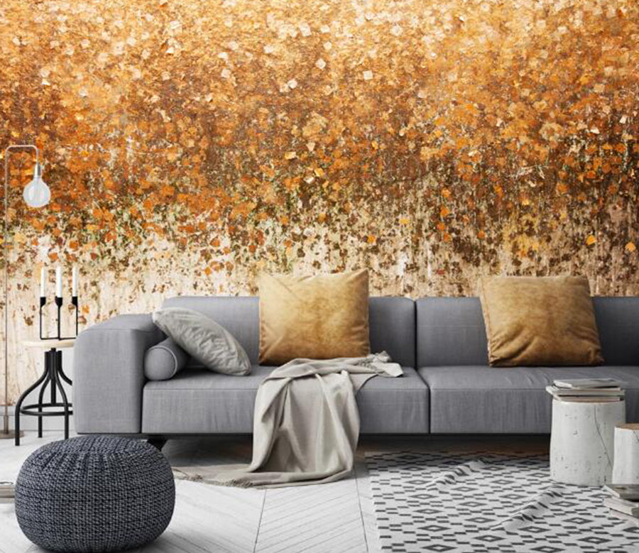 3D Autumn Flower Point 389 Wall Murals