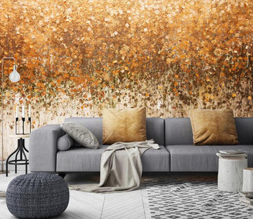 3D Autumn Flower Point 389 Wall Murals