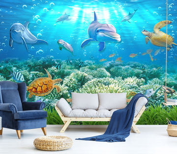 3D The Underwater World 1423 Wall Murals