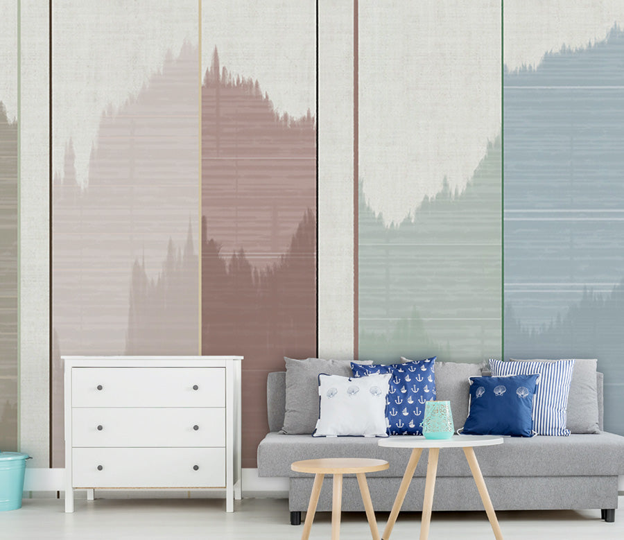 3D Color Building WG106 Wall Murals