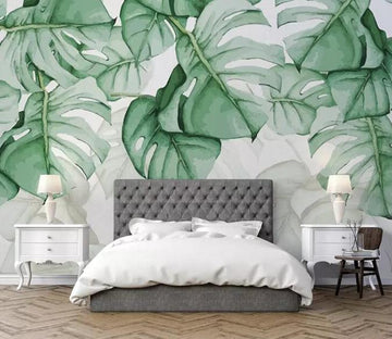 3D Banana Leaf 611 Wall Murals Wallpaper AJ Wallpaper 2 